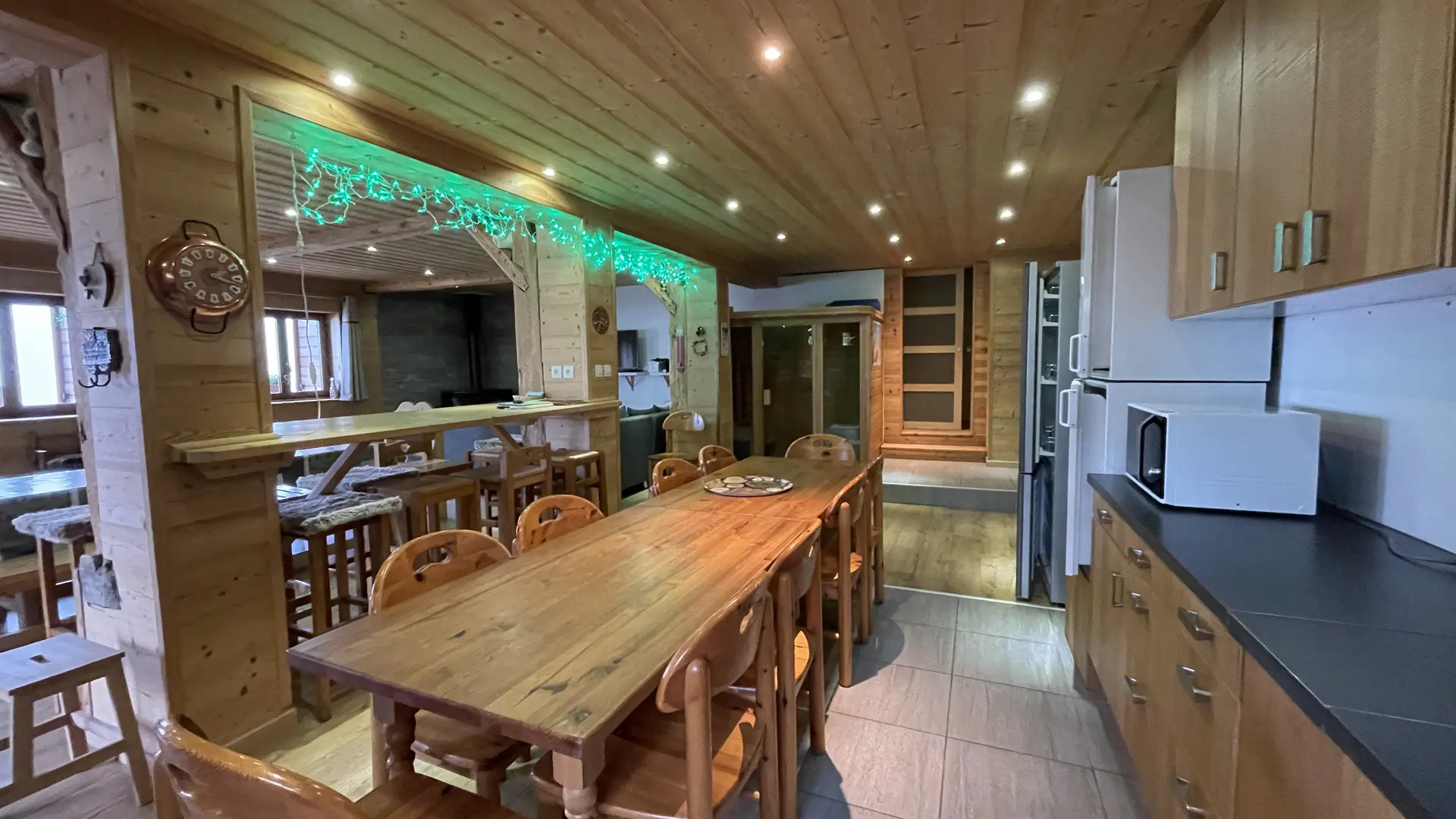 Cuisine et bar