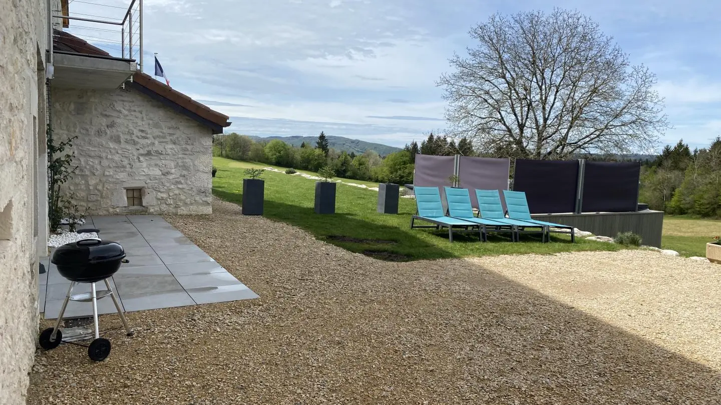 La terrasse de la Villa Marceau