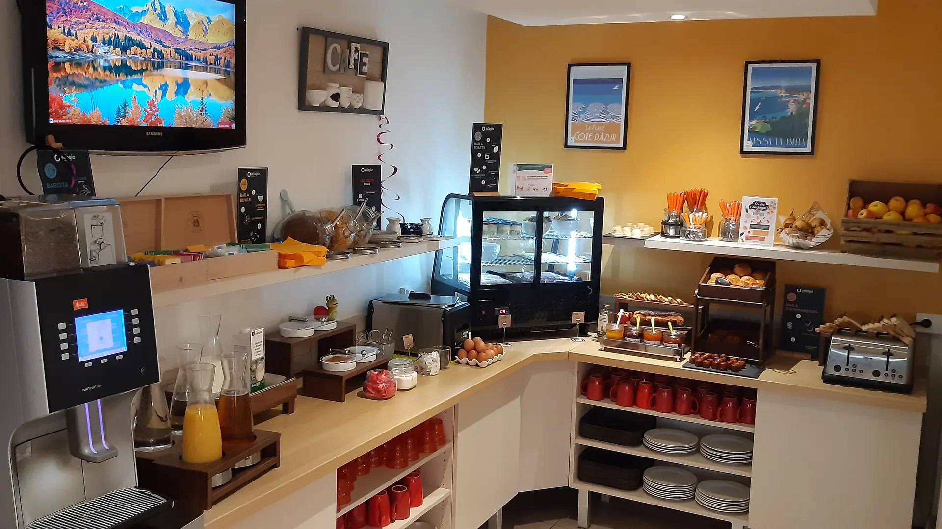 Espace petit dej