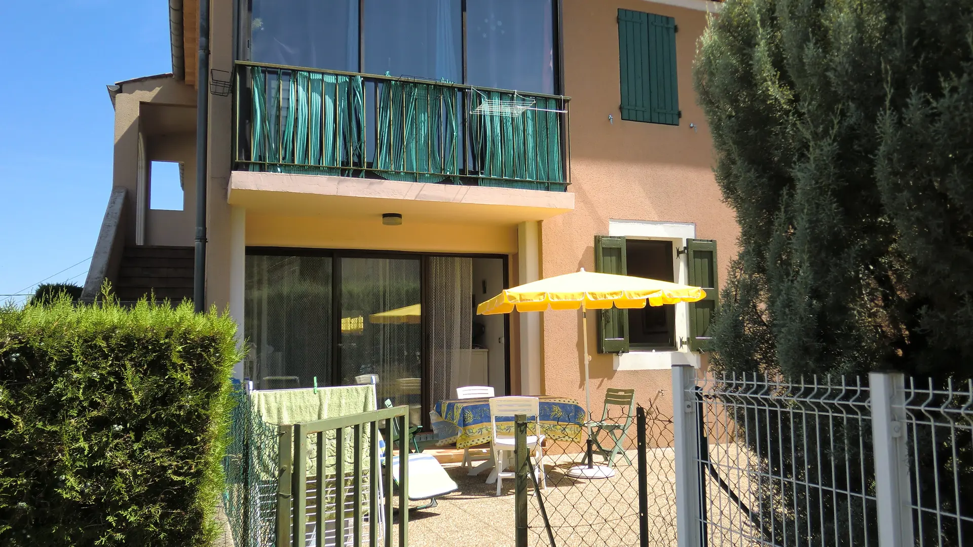 terrasse en bout d'impasse