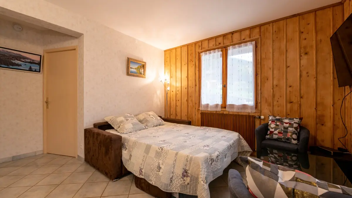 Appartement le Valserine - canapé-lit