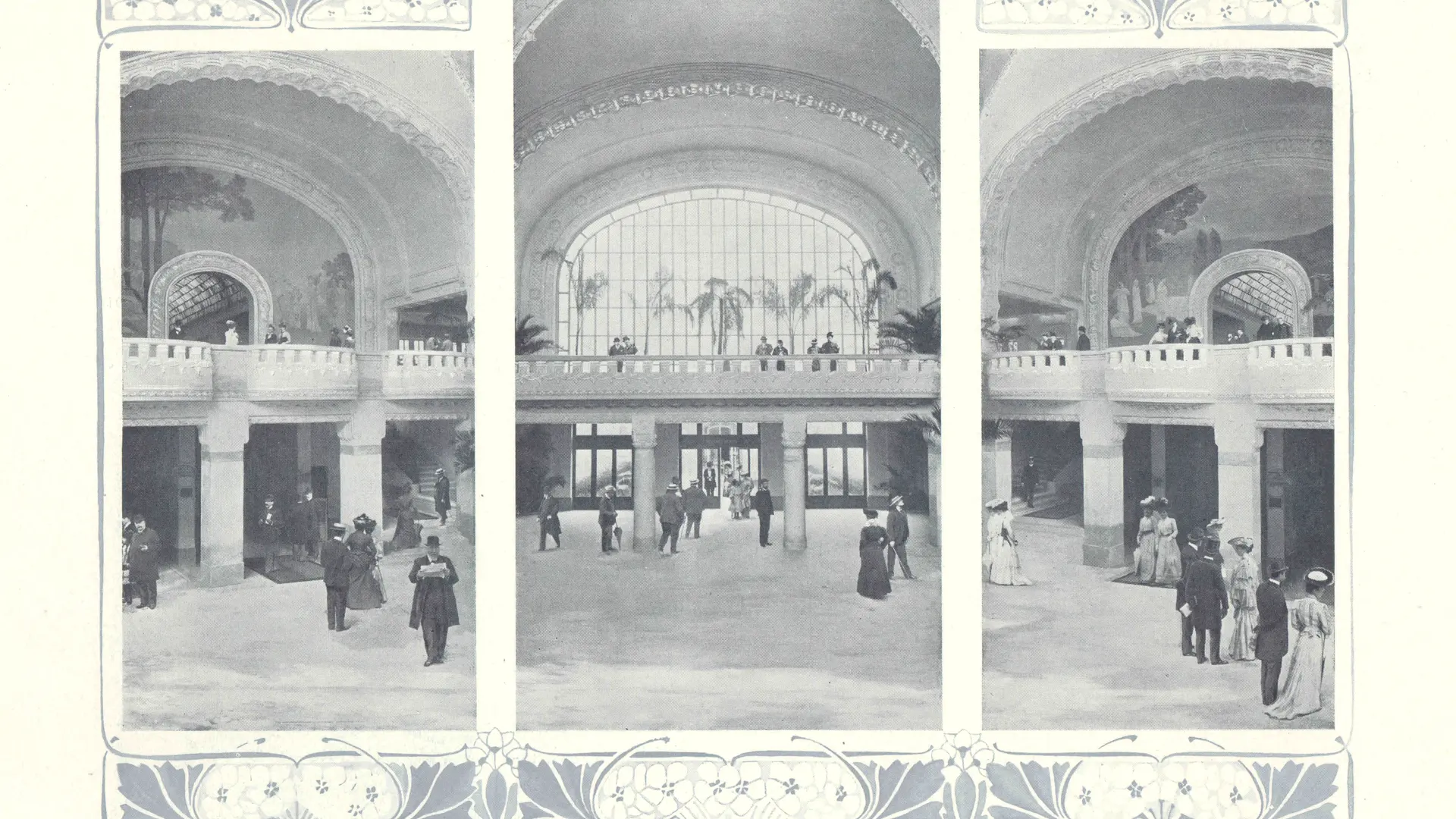 Extrait de l'album Vichy édité par la Compagnie fermière en 1904