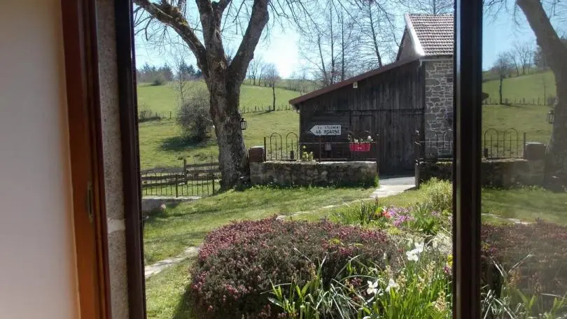 Gîte côté Jardin vue dehors