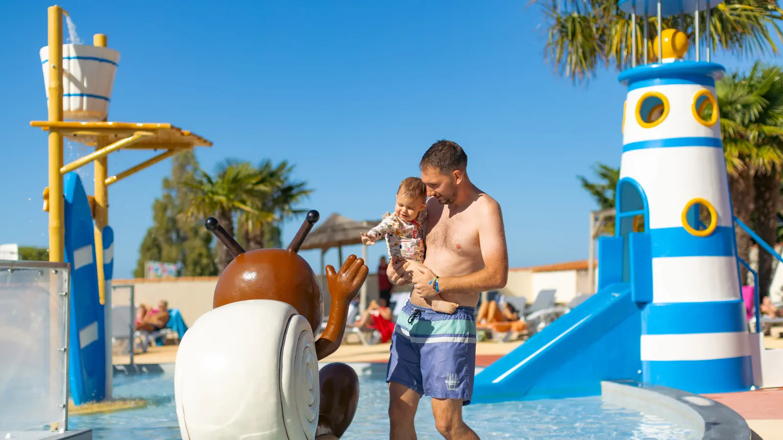 Pataugeoire camping Les Peupliers