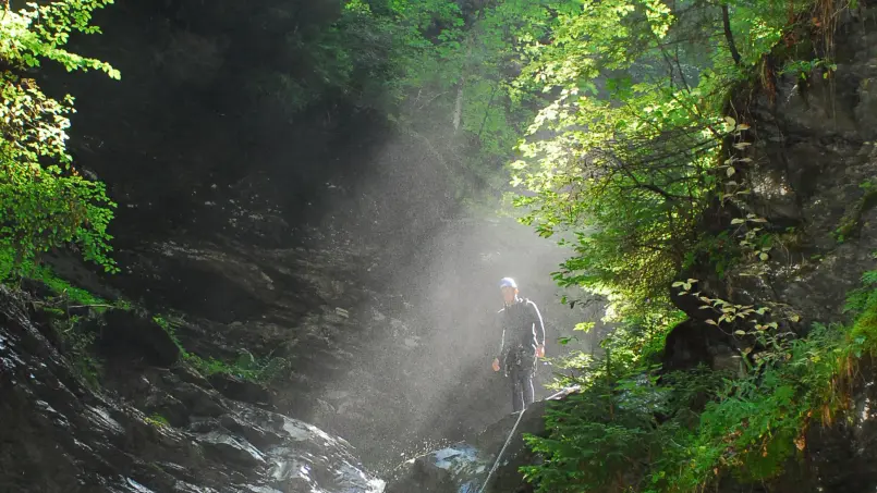 Canyoning avec Cascade Aventure à Morzine