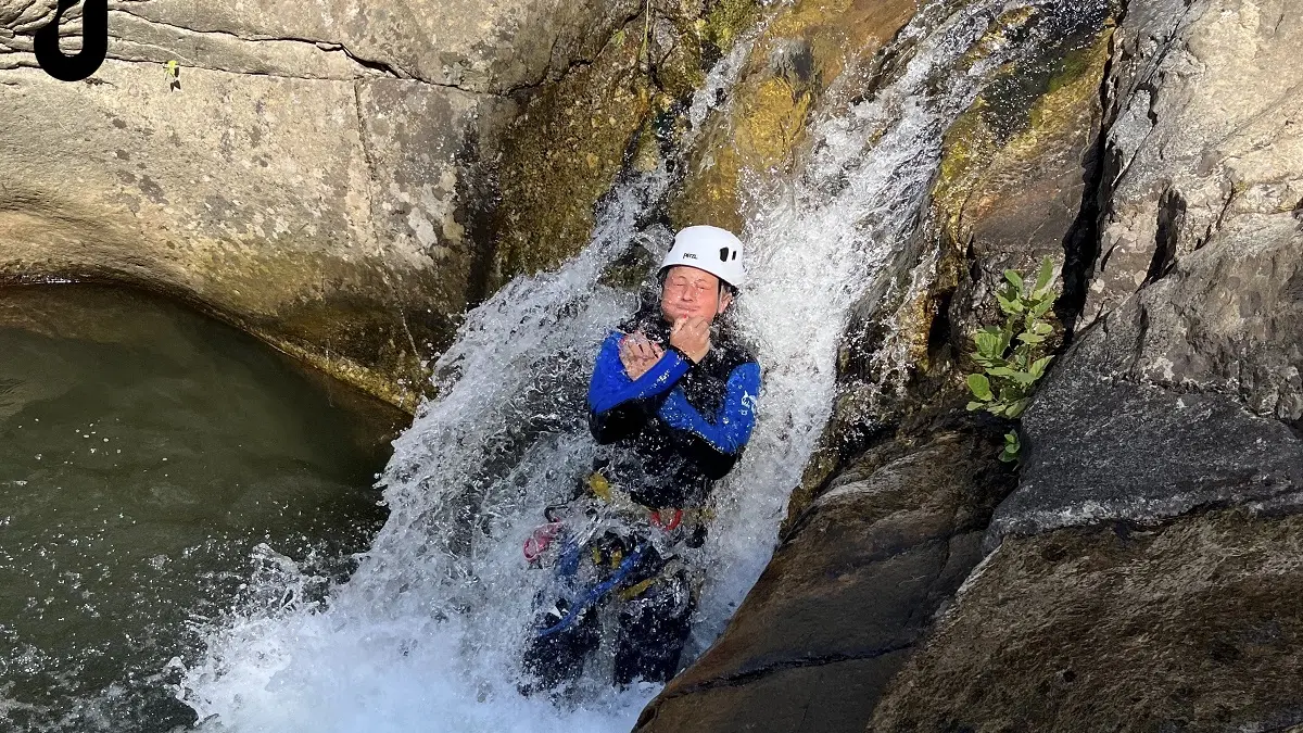 Inspire the elements : sortie canyoning dans les Cévennes