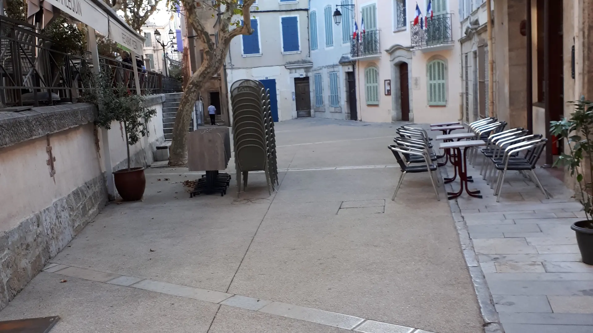 Côté haut rue A. Briand