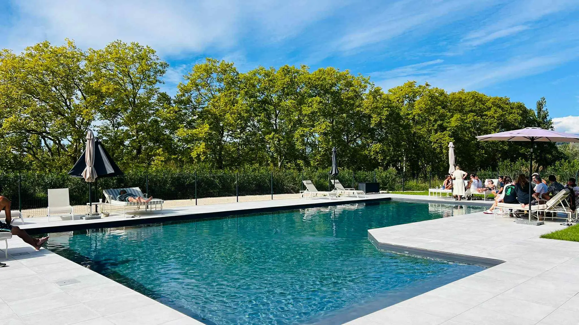 Espace piscine accessible toute l'année