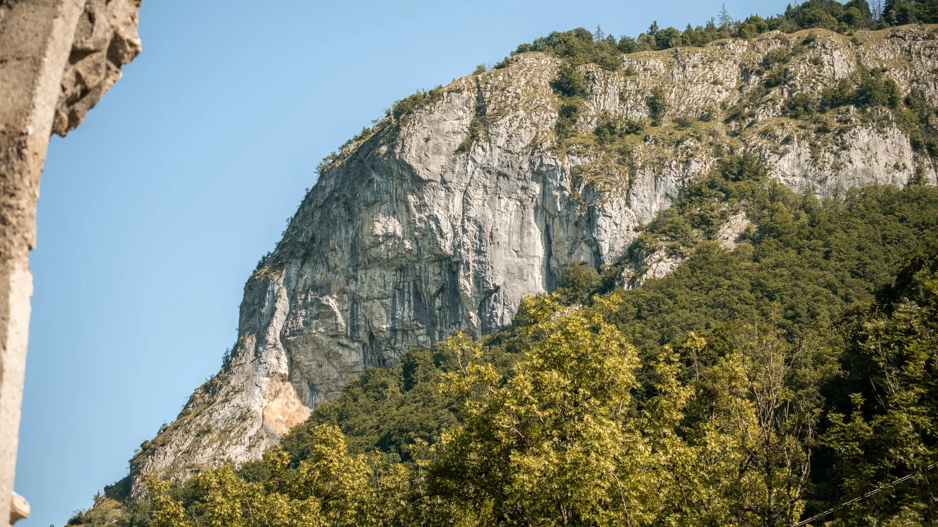 La Chaux depuis l'Abbaye d'Aulps