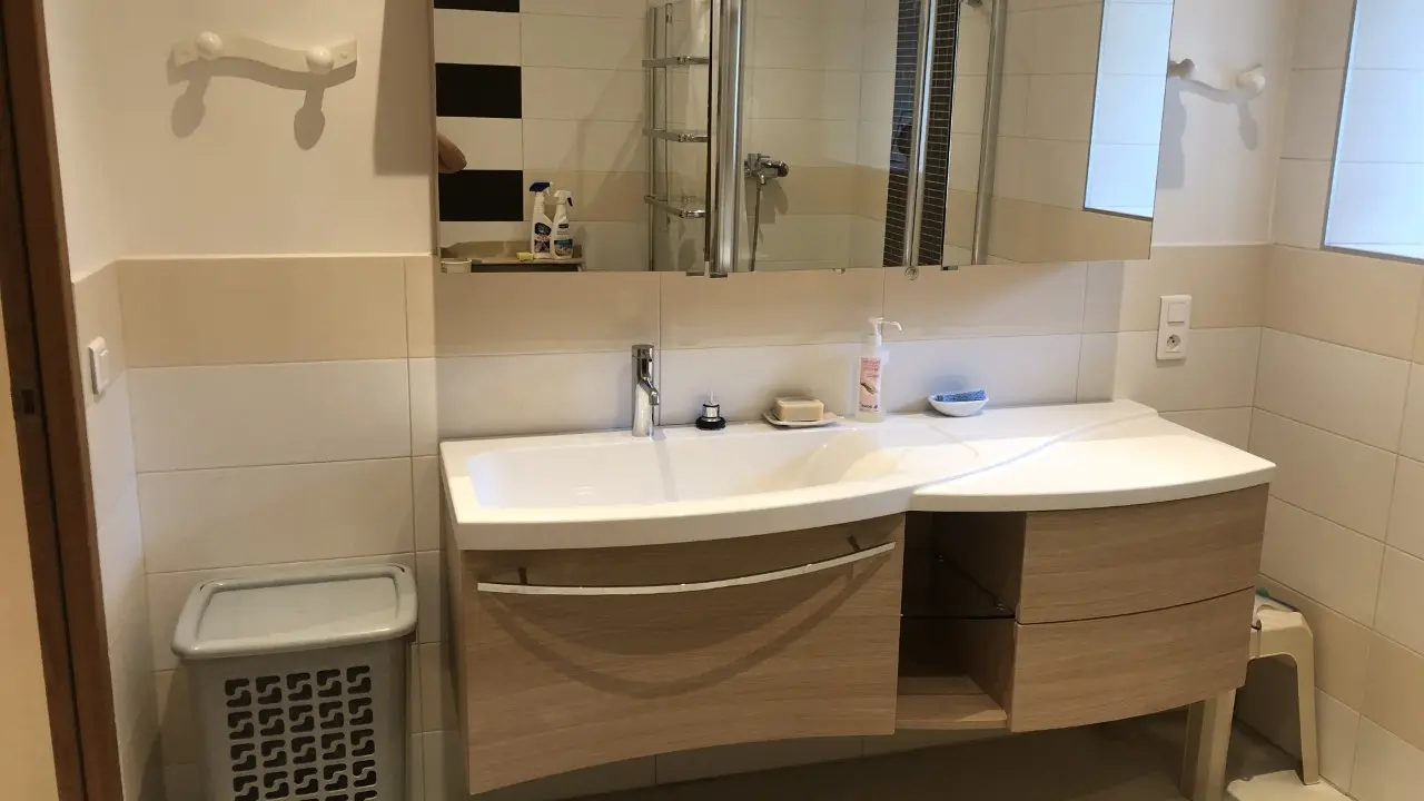 Vasque salle de douche