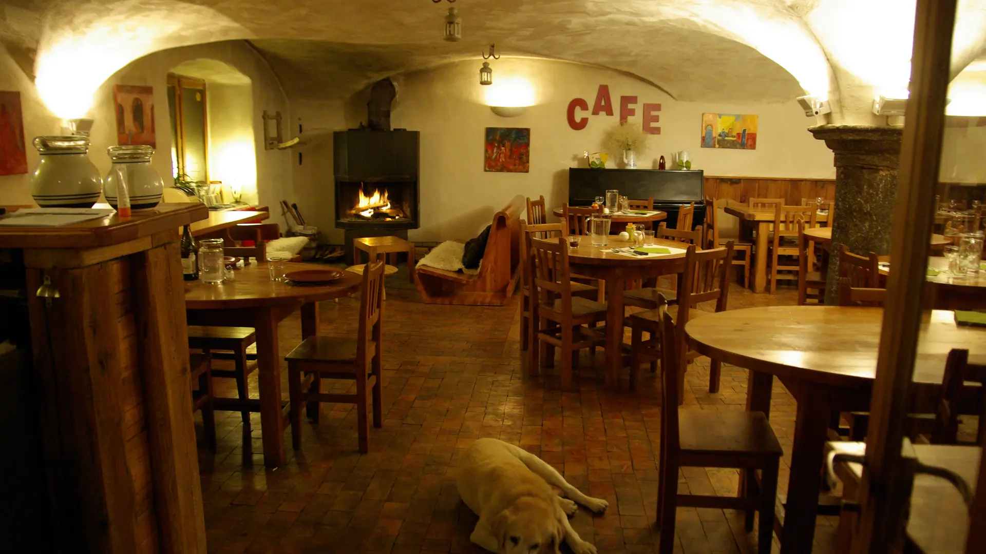 La salle de restaurant