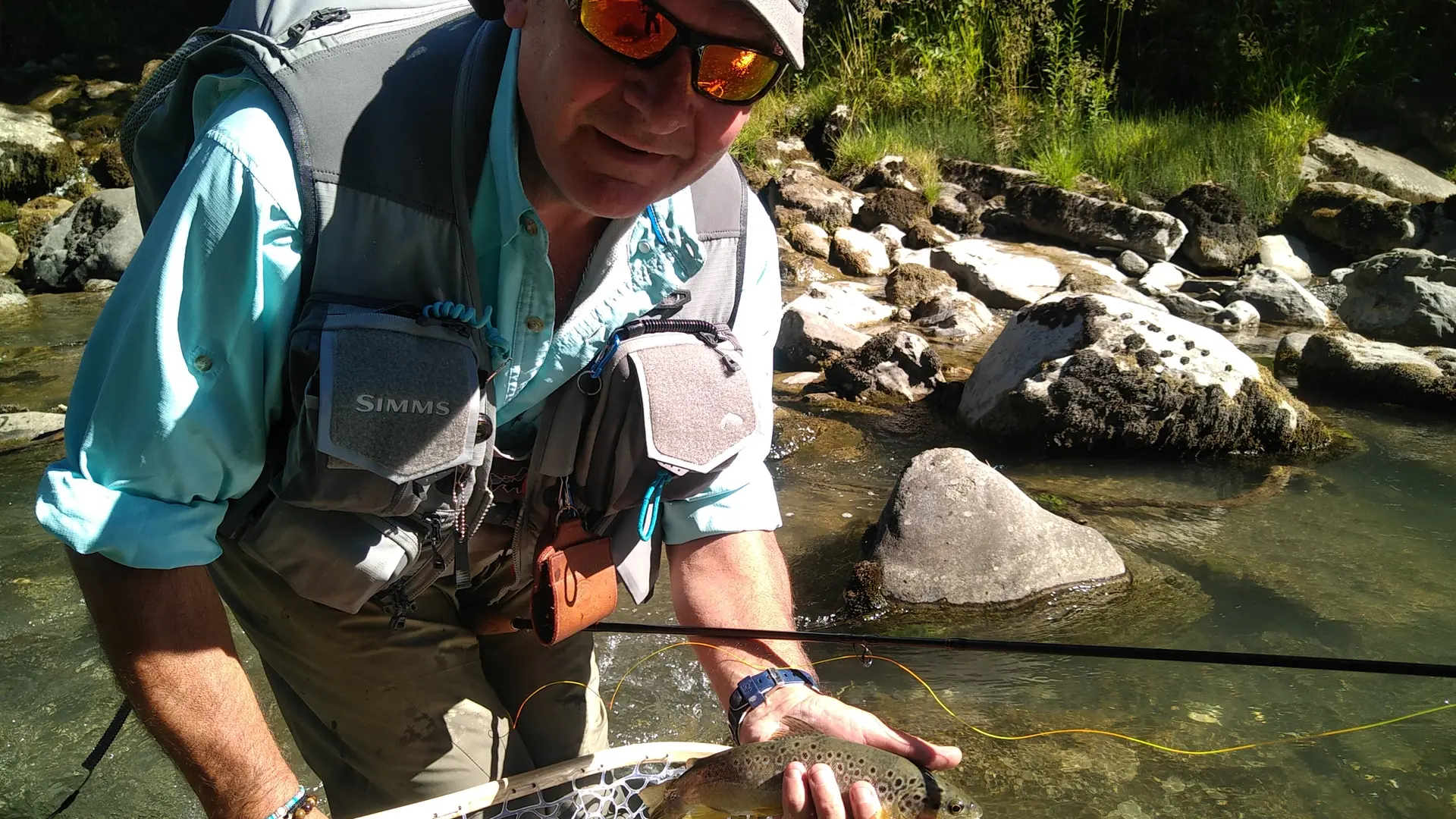 Perfectionnement en pêche de truite à la mouche