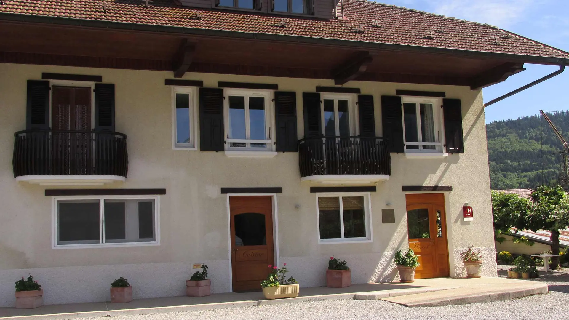 Gourmet hotel restaurant