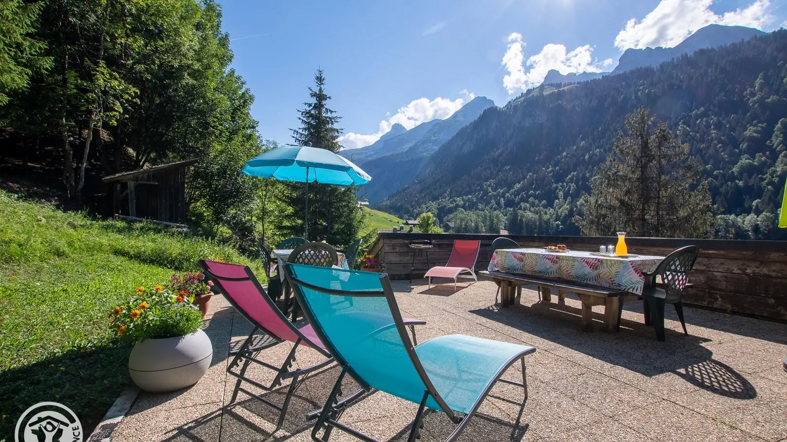 Terrasse commune