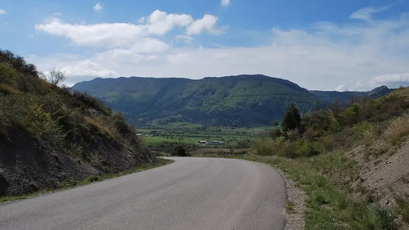 Vue du Col la Croix en direction de Savournon