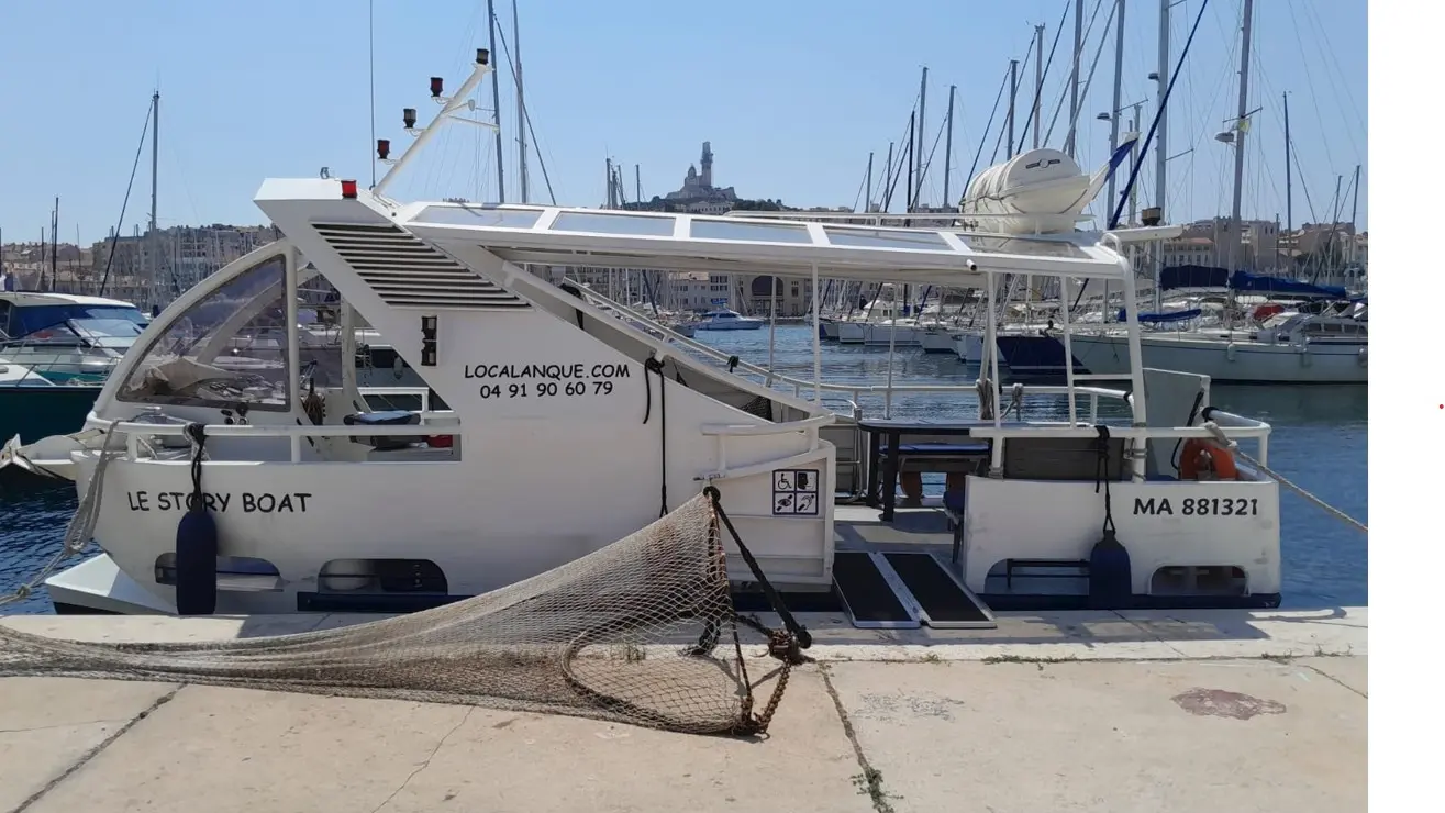 Navire de Localanque au Vieux Port