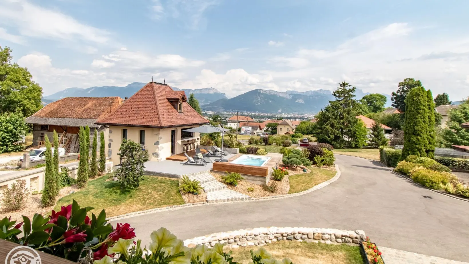 Vue depuis la maison des propriétaires