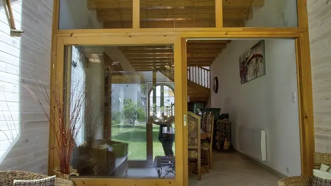 Vue depuis la véranda.