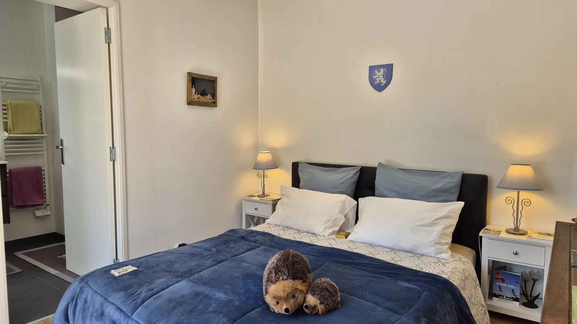 Grande Chambre d'Hôtes La Bressane avec sdb privative