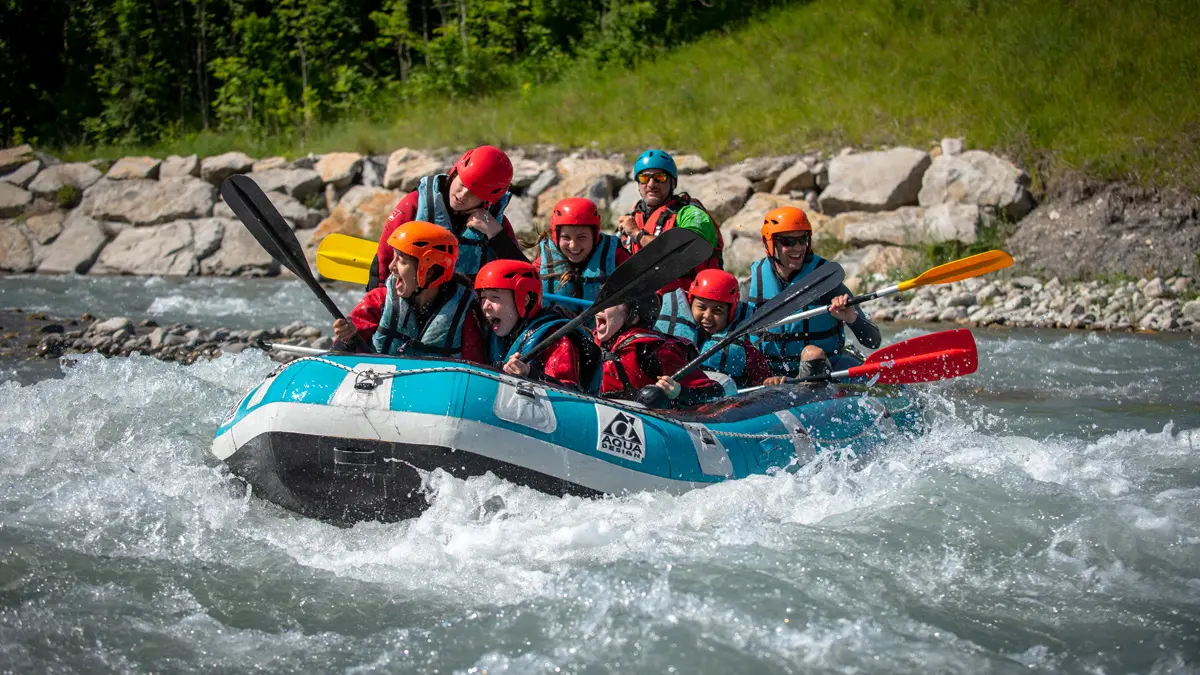 Raft sur le Drac, vallée du Champsaur