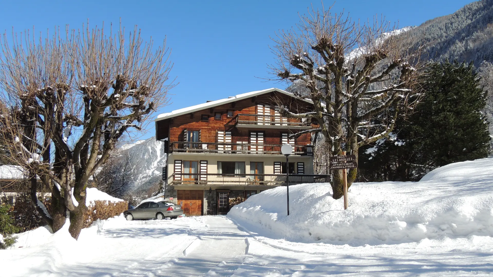 Chalet Les Arolles Hiver