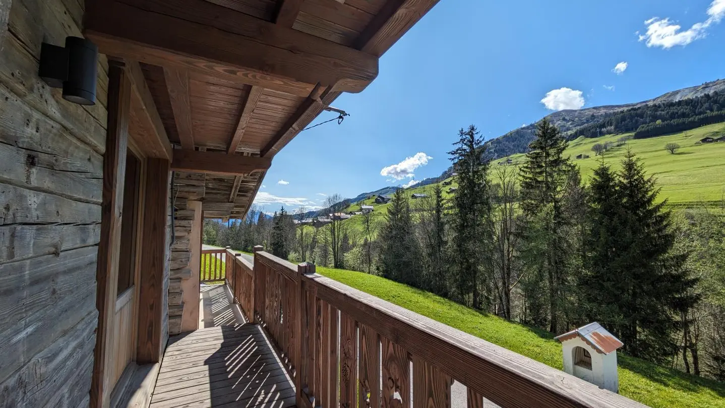 Balcon l'été
