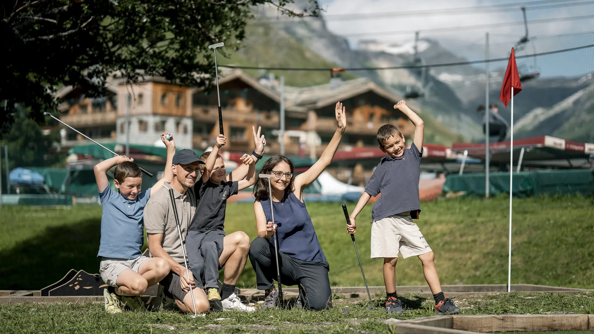 Mini golf_Val-d'Isère