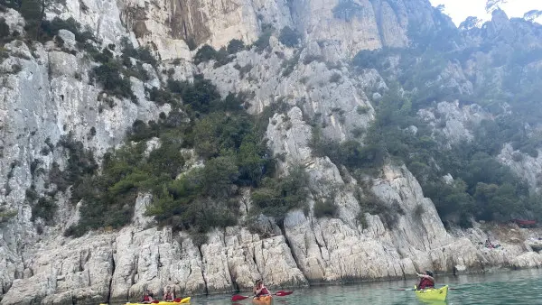 Guided tour half-day kayak -Marseille