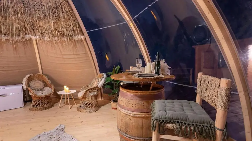 Séjour détente en maison bulle