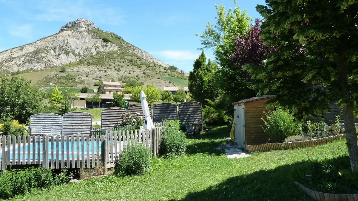 Accès à la piscine