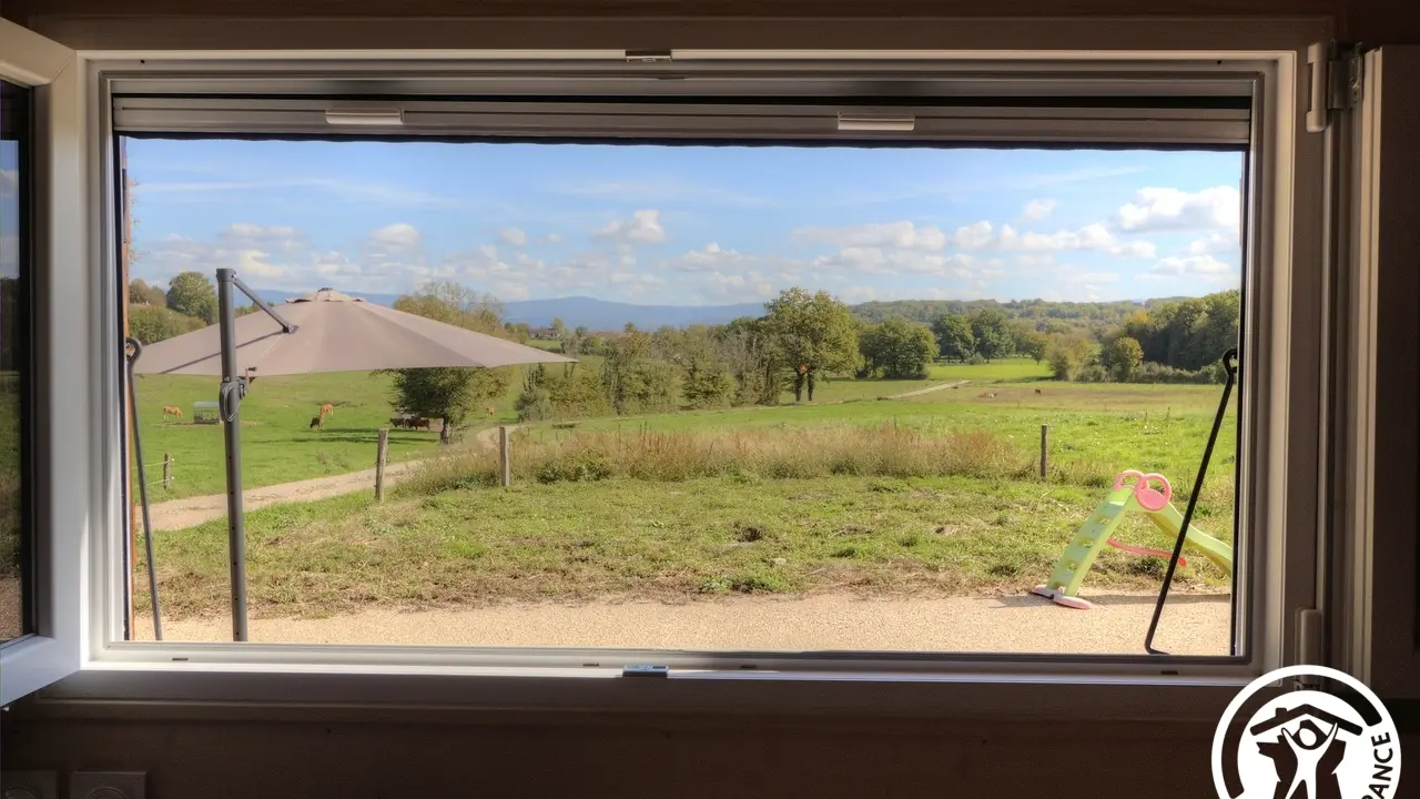 Vue de l'espace cuisine