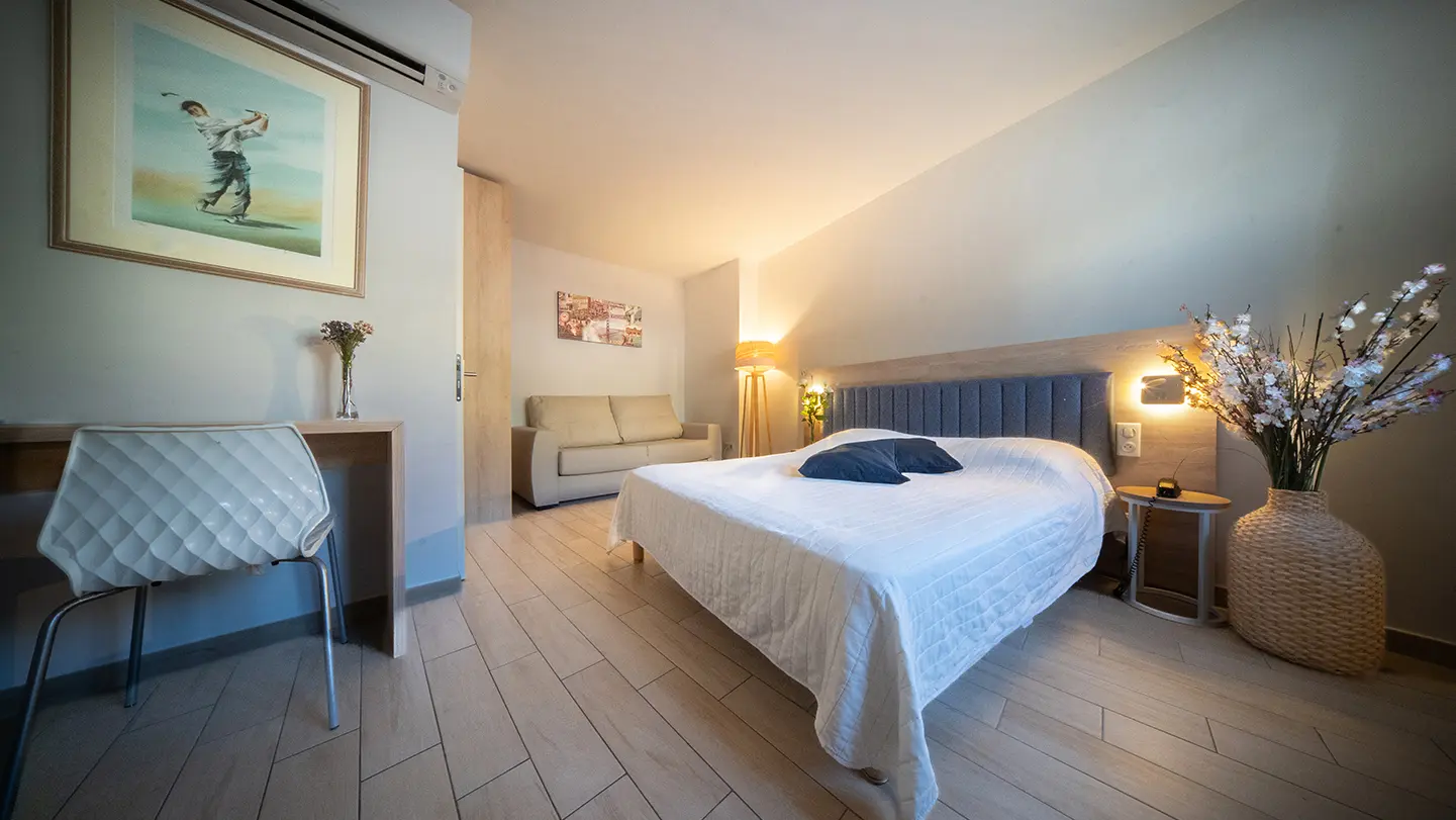 Chambre hôtel Le Golfe à Cassis