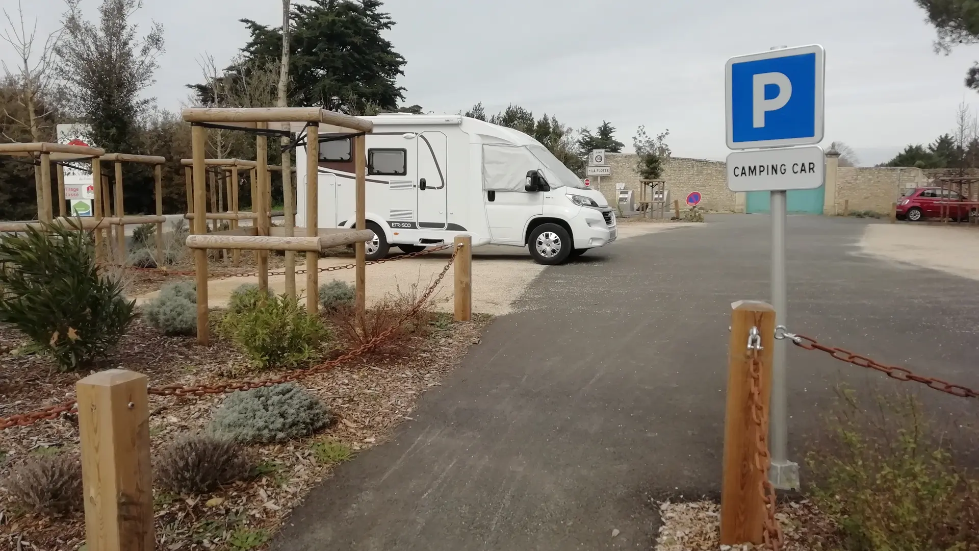La Flotte motorhome area