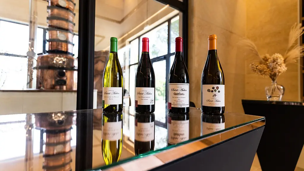 Bouteilles de vins