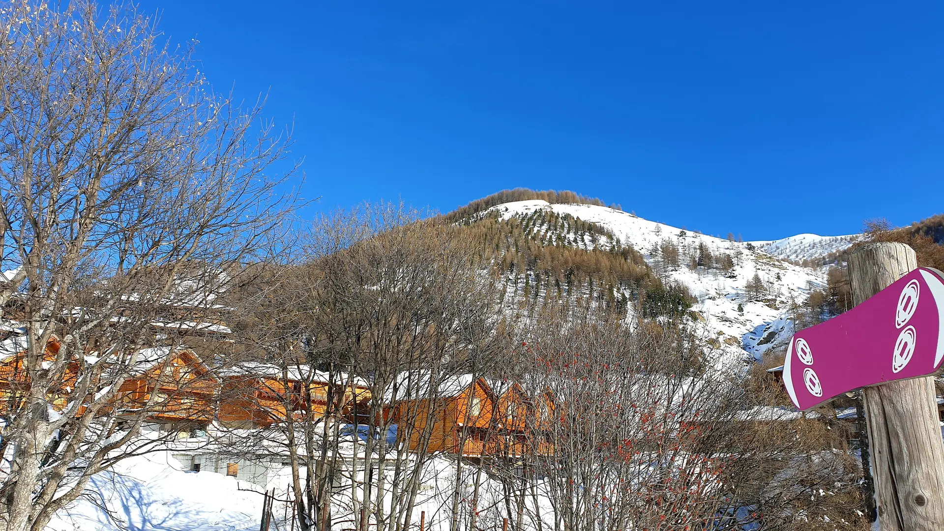 Balade raquettes au Val d'Allos