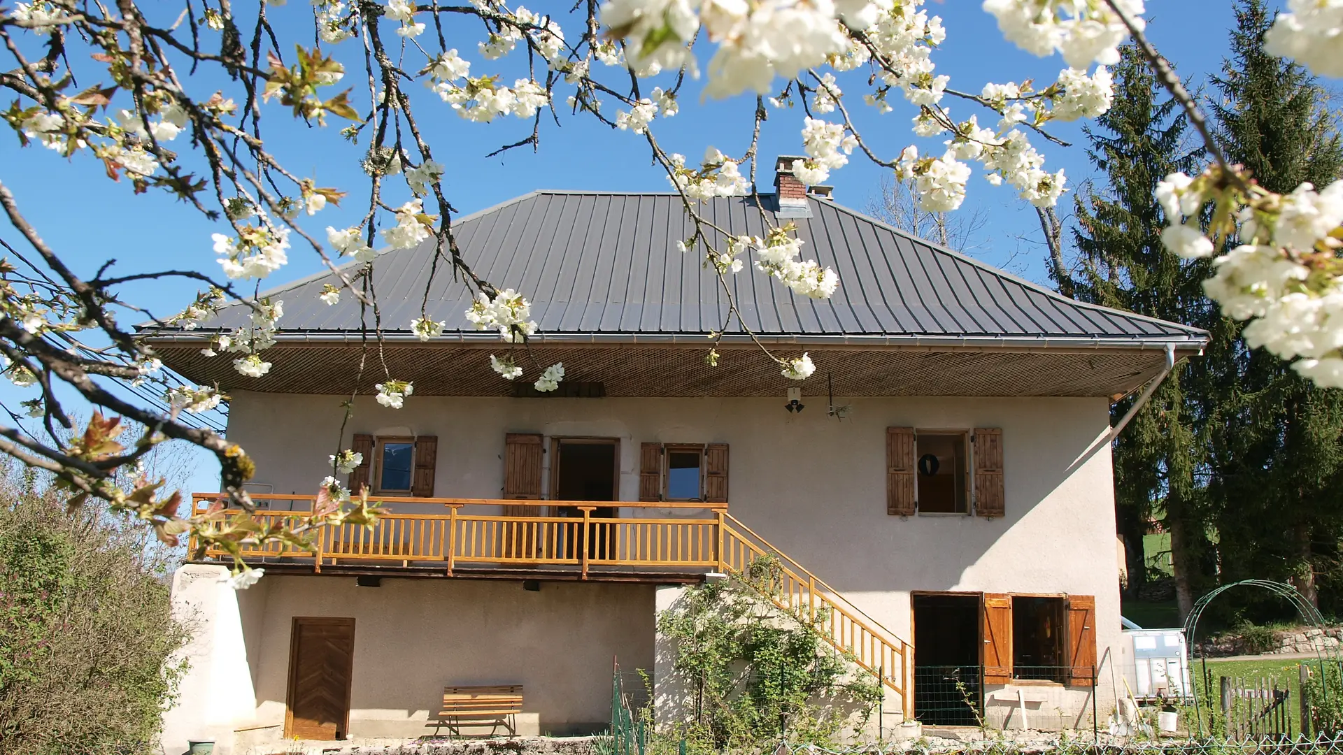 Vue de la maison