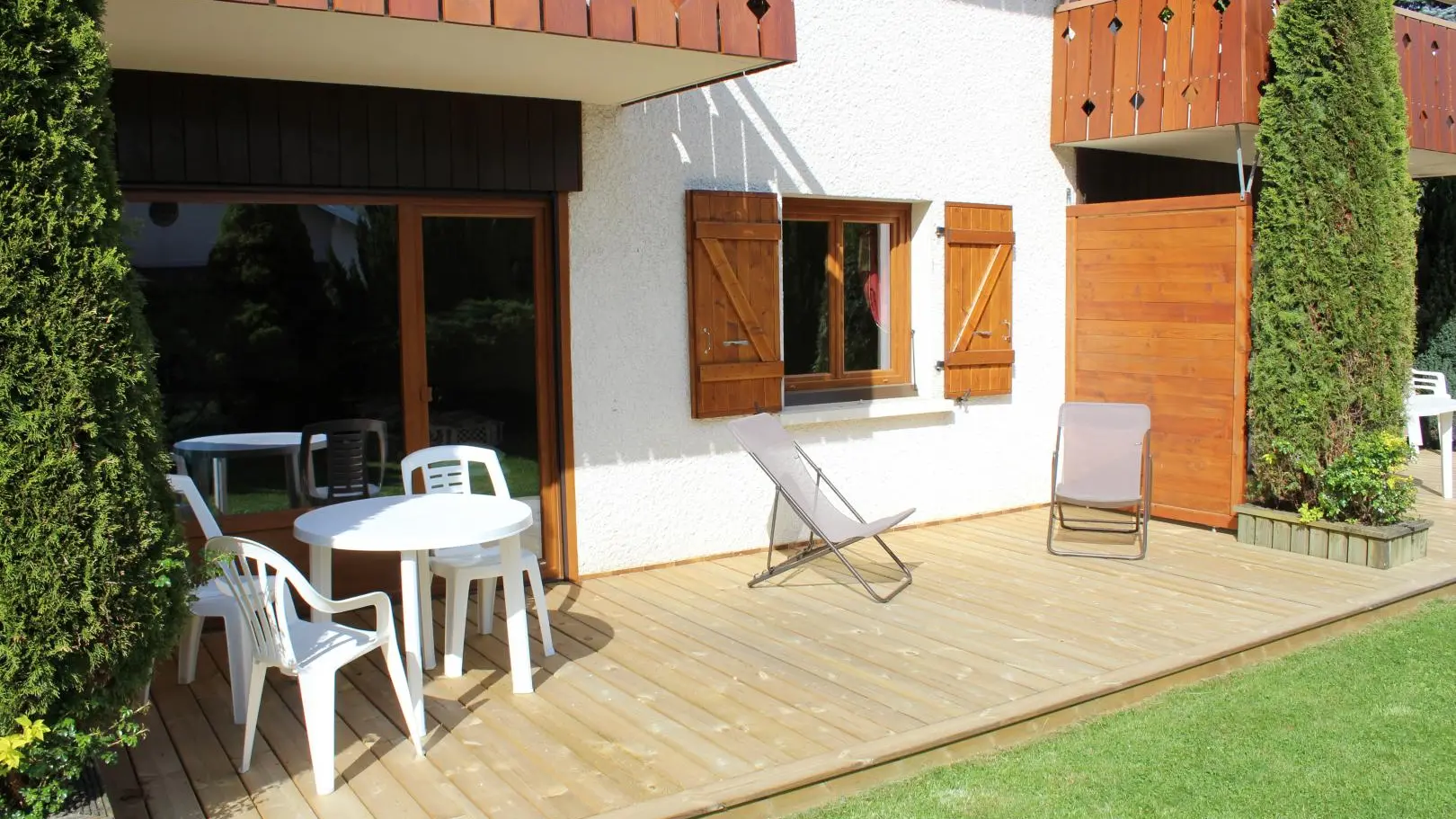 vaste terrasse plein sud