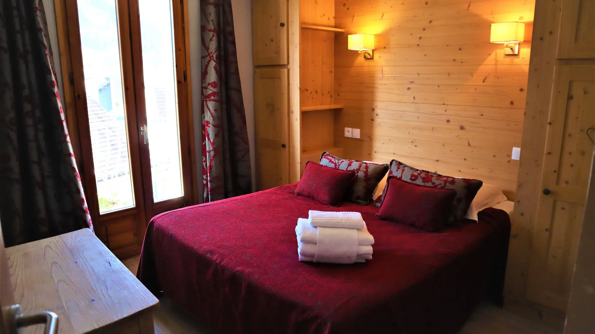 Appart'hôtel à l'hôtel de l'Hermitage - Chambre