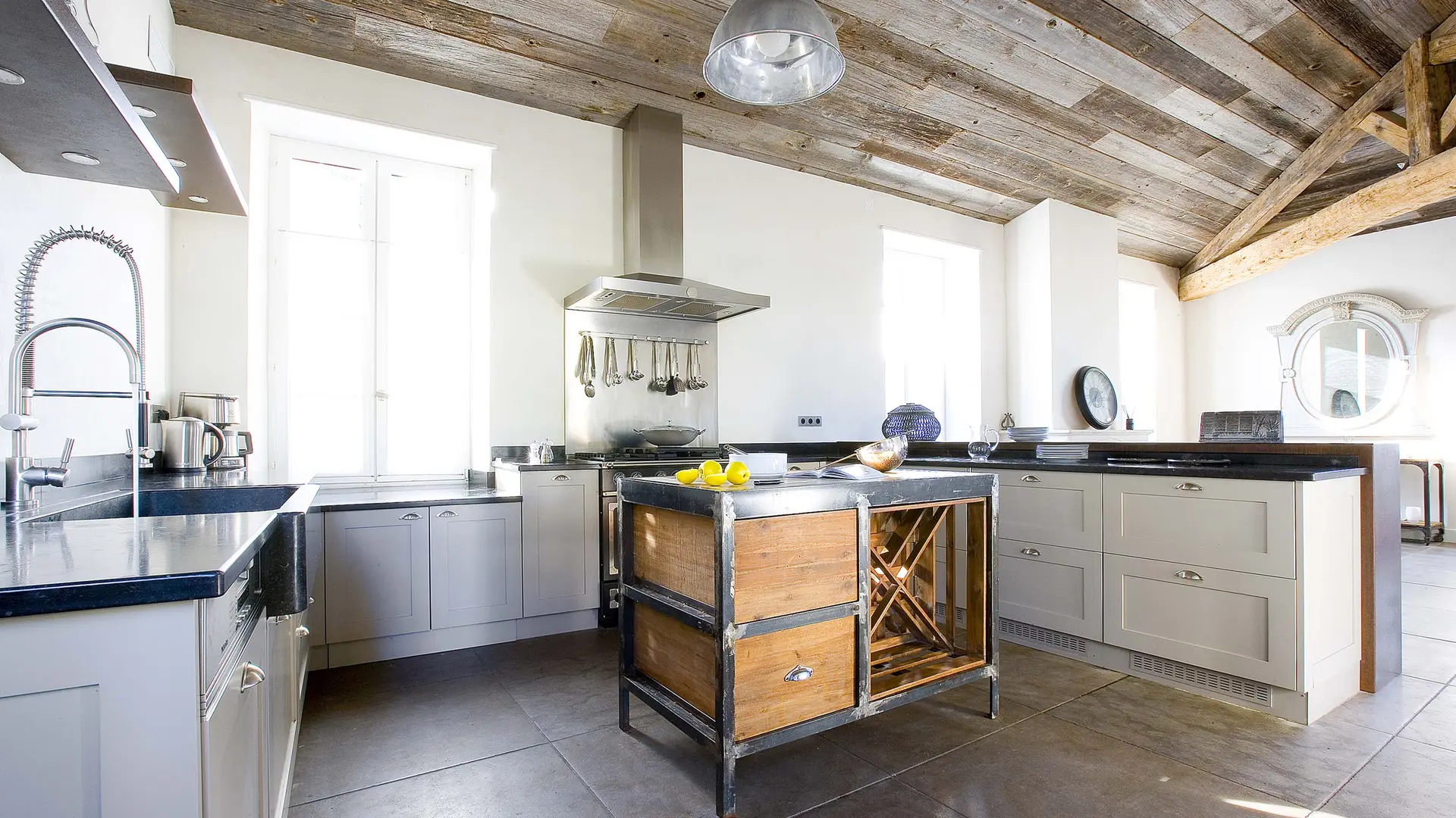 Kitchen of the Villa du Clos