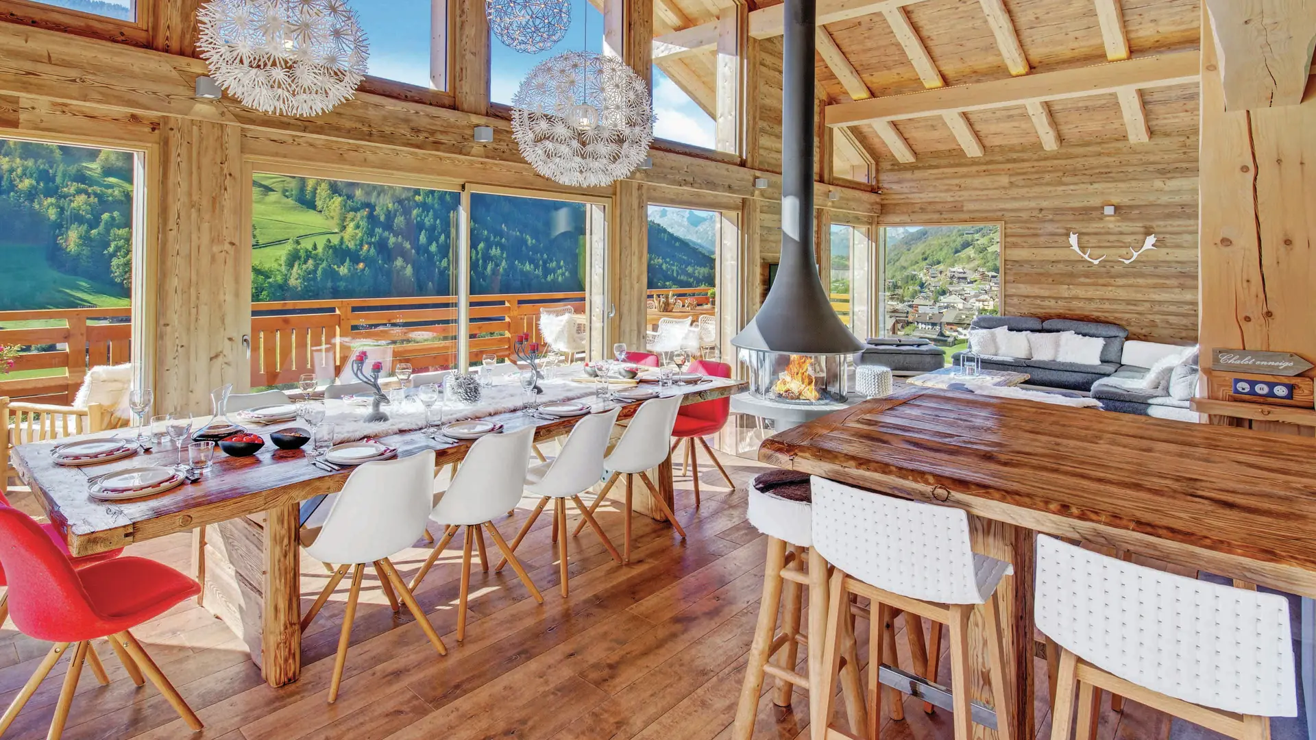 Salle à manger/Dining room-Chalet Altaï-Le Grand-Bornand