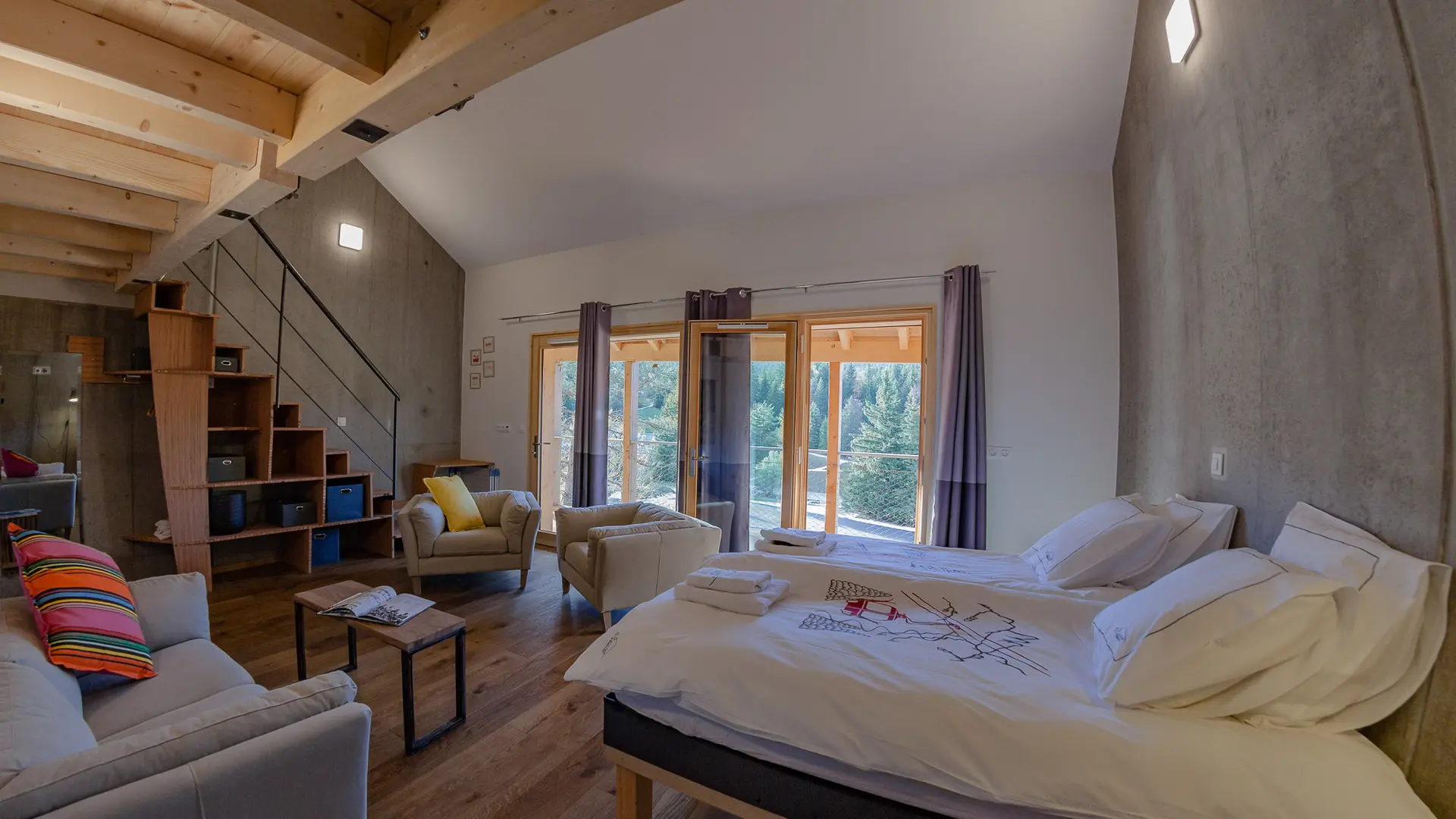 chambre en duplex