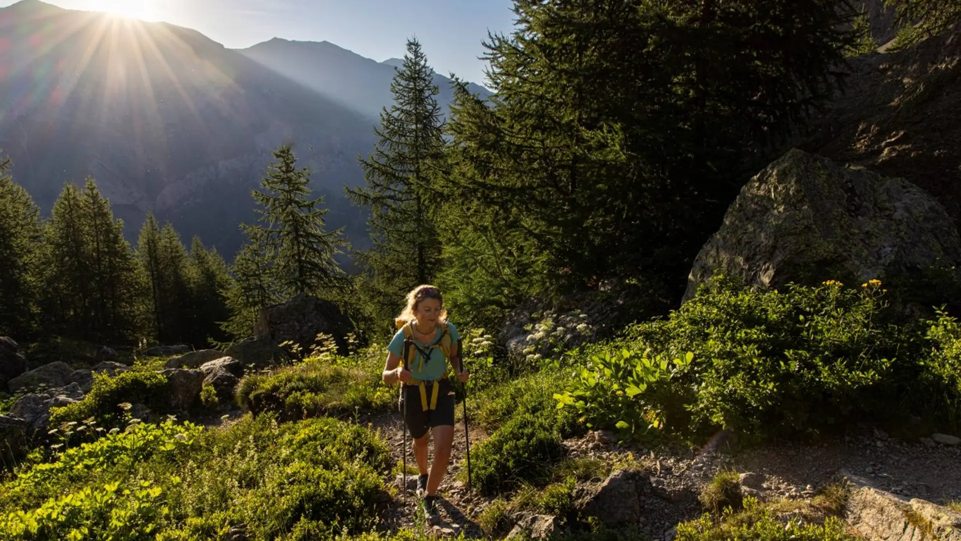 Montée au lac de Combeynot