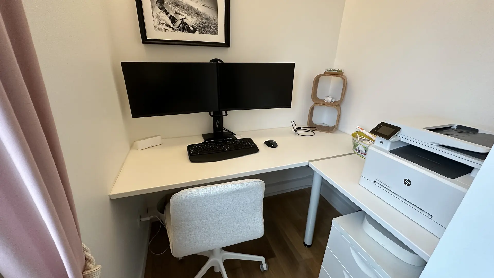 office in the suite upstairs