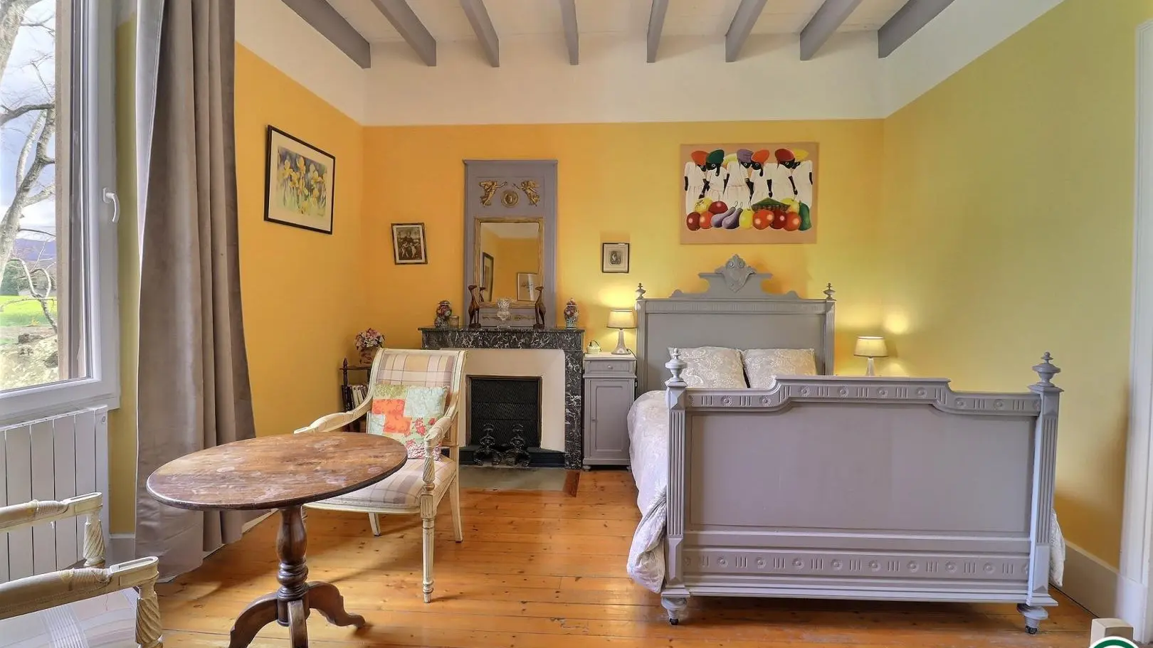 Chambre familiale PROVENCE : lit 140x190cm