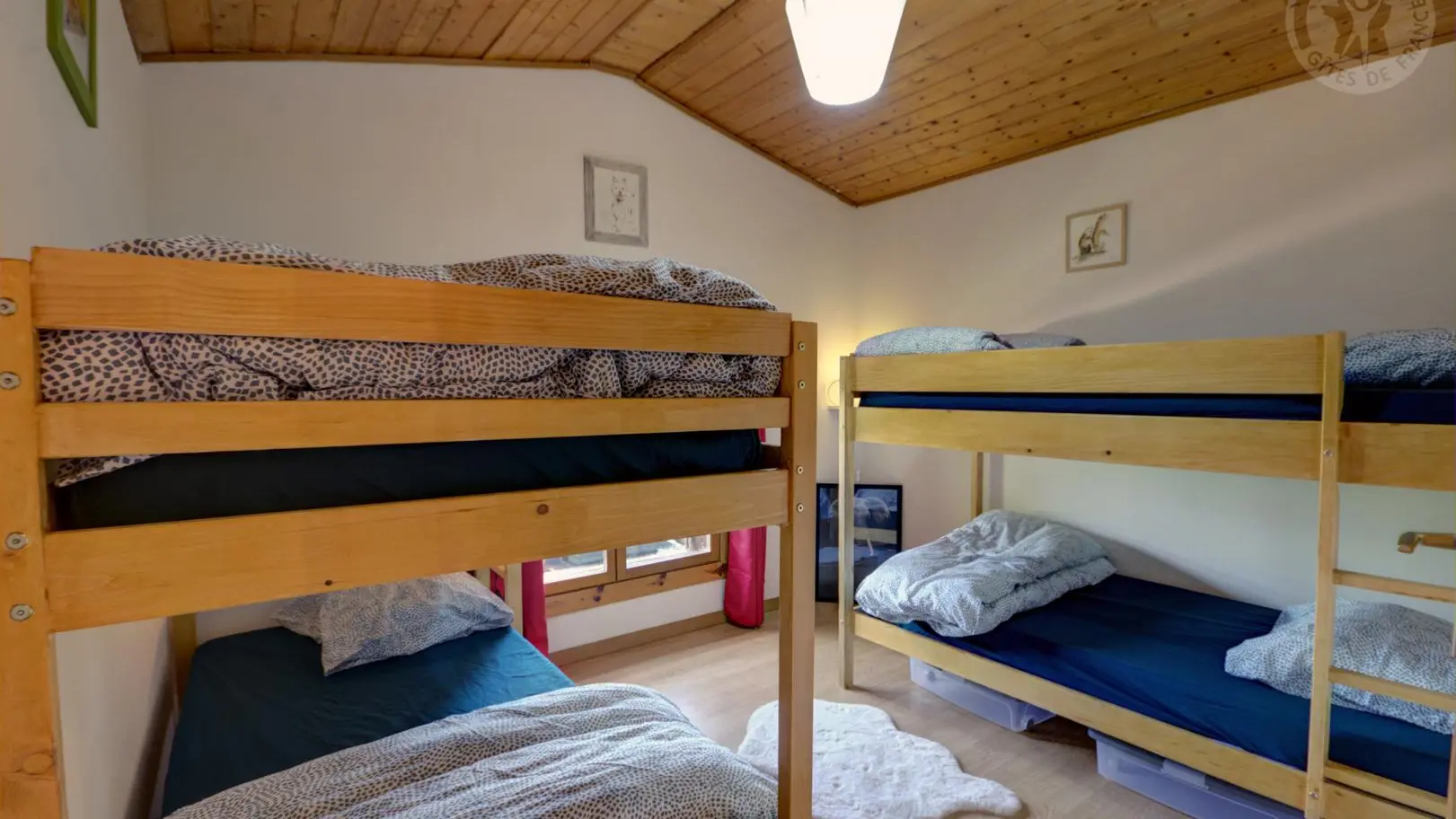 4ème chambre avec 2 lits superposés