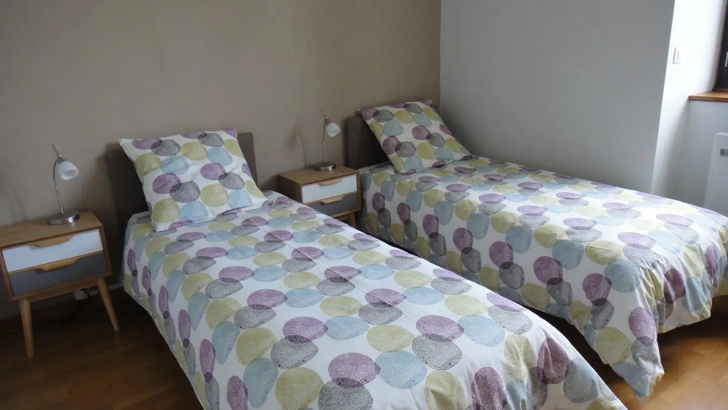 Chambre (option 2 lits)