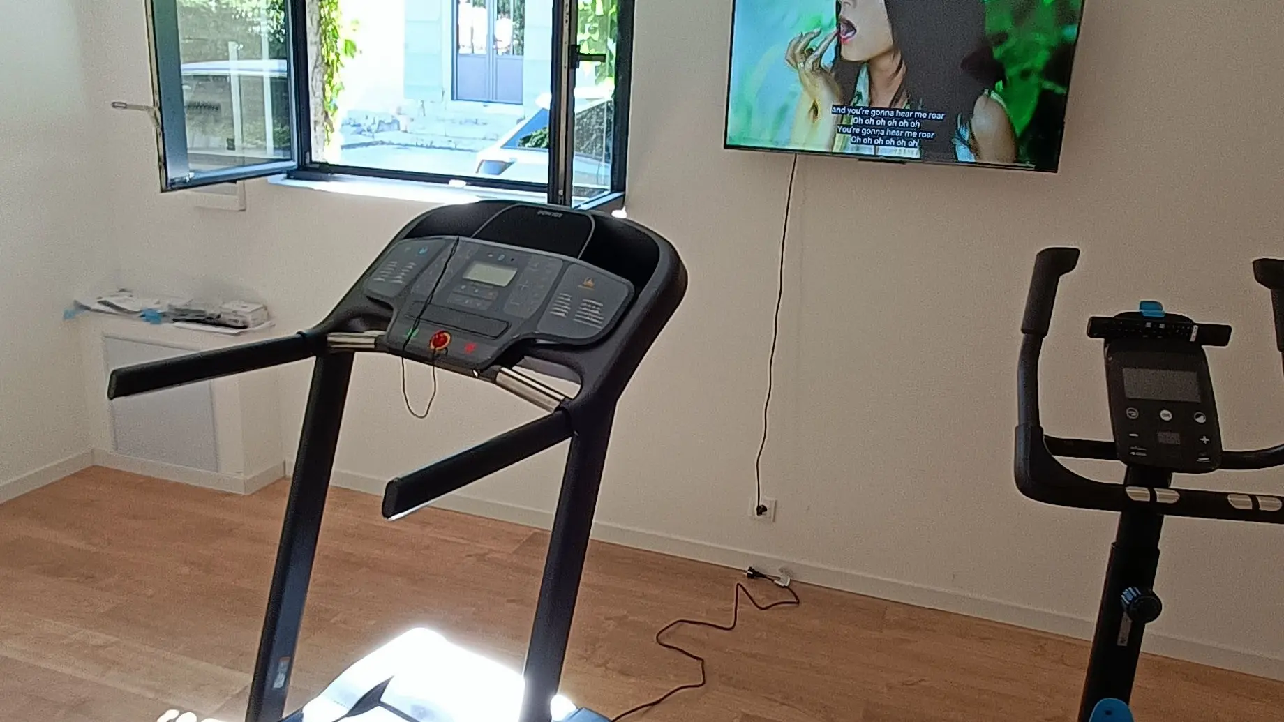 Salle de sport fitness climatisée