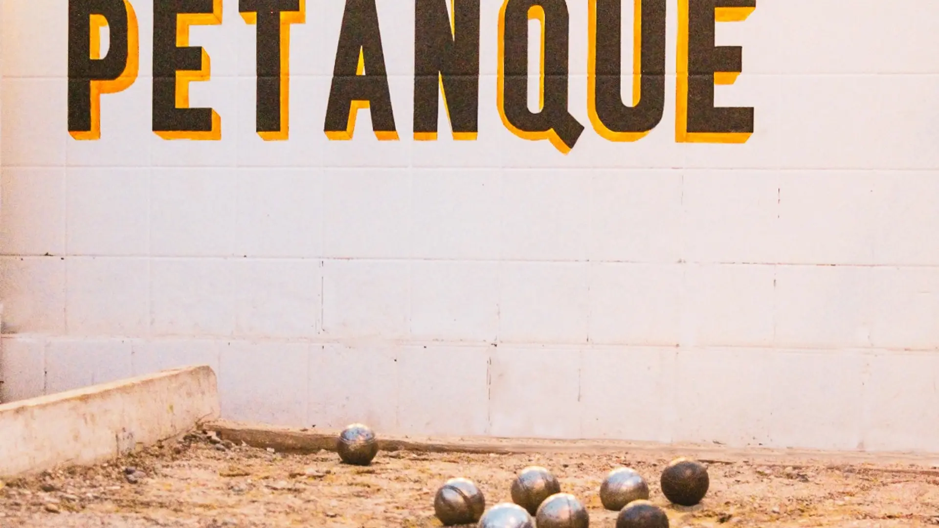 Espace pétanque