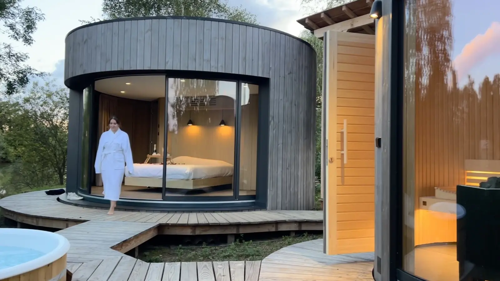 Cabane Lumipod Spa