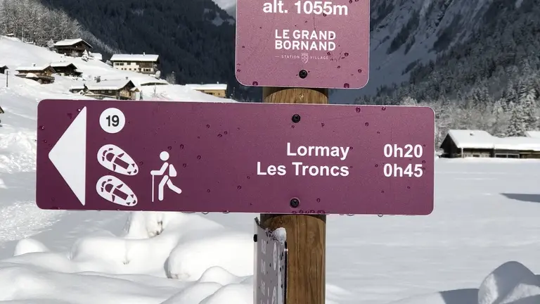 Sentiers raquettes 19 - La vallée du Bouchet